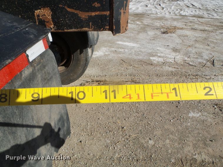 image for item DG8375 1984 Cook BDS271-L bottom dump trailer