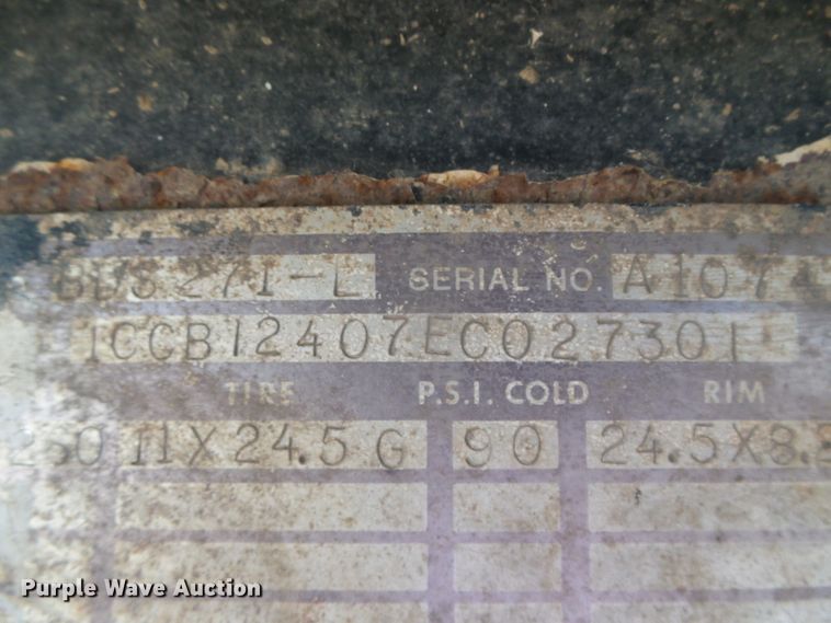 image for item DG8375 1984 Cook BDS271-L bottom dump trailer