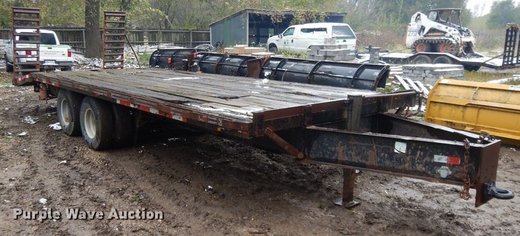 image for item DH3346 1996 Oklahoma Trailer equipment trailer