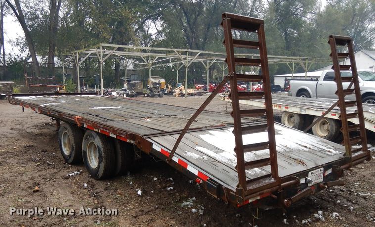 image for item DH3346 1996 Oklahoma Trailer equipment trailer