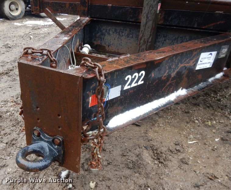 image for item DH3346 1996 Oklahoma Trailer equipment trailer