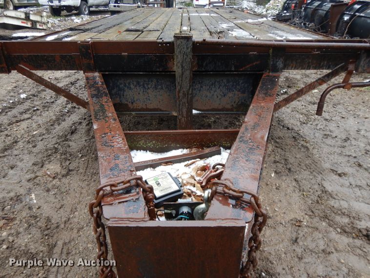 image for item DH3346 1996 Oklahoma Trailer equipment trailer