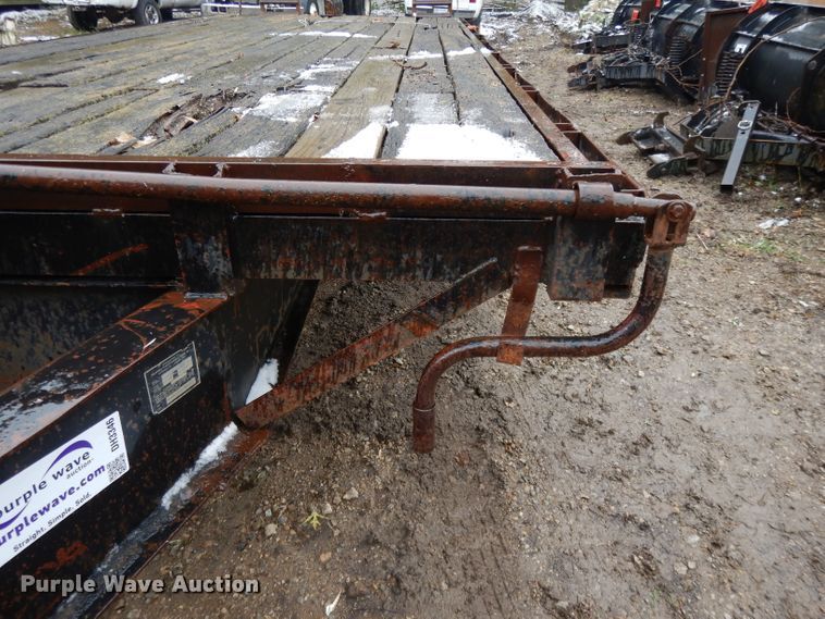 image for item DH3346 1996 Oklahoma Trailer equipment trailer