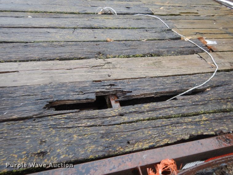 image for item DH3346 1996 Oklahoma Trailer equipment trailer