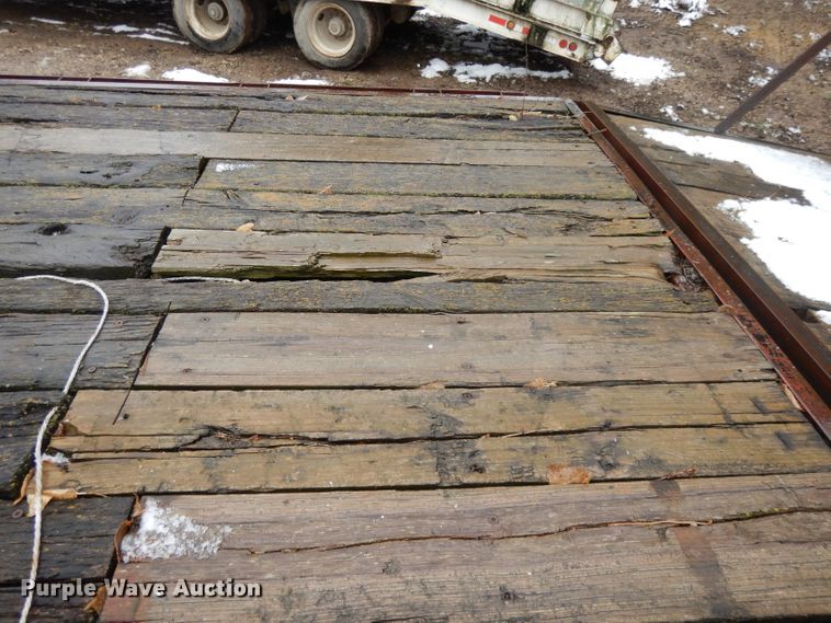 image for item DH3346 1996 Oklahoma Trailer equipment trailer