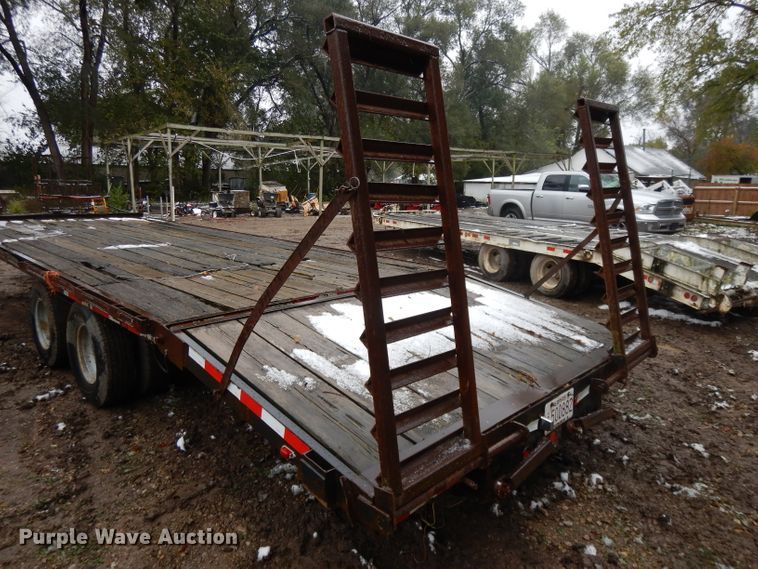 image for item DH3346 1996 Oklahoma Trailer equipment trailer