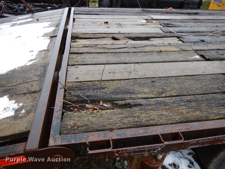 image for item DH3346 1996 Oklahoma Trailer equipment trailer