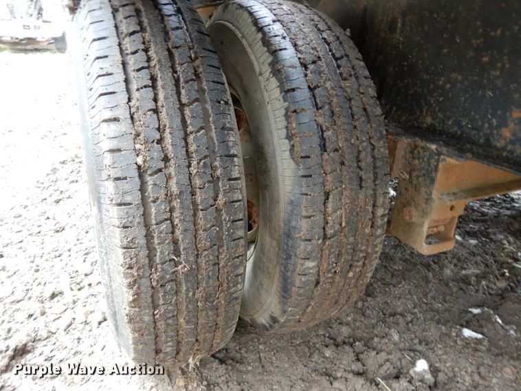 image for item DH3346 1996 Oklahoma Trailer equipment trailer