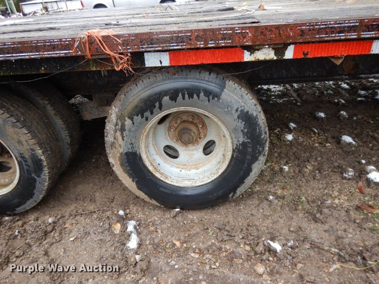 image for item DH3346 1996 Oklahoma Trailer equipment trailer