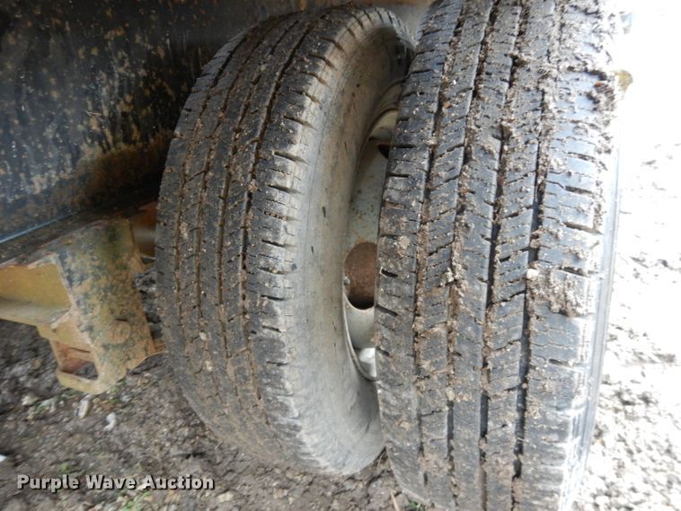 image for item DH3346 1996 Oklahoma Trailer equipment trailer