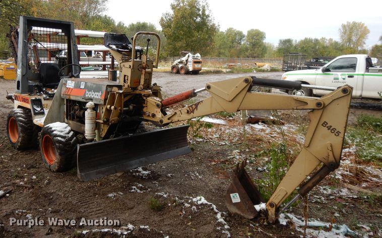 image for item DH3367 1989 Bobcat 3023  trencher