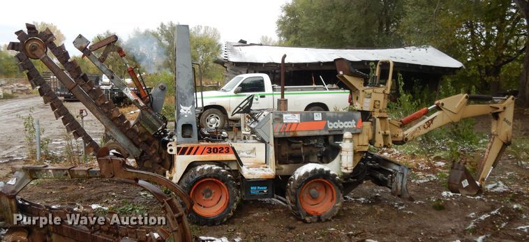 image for item DH3367 1989 Bobcat 3023  trencher