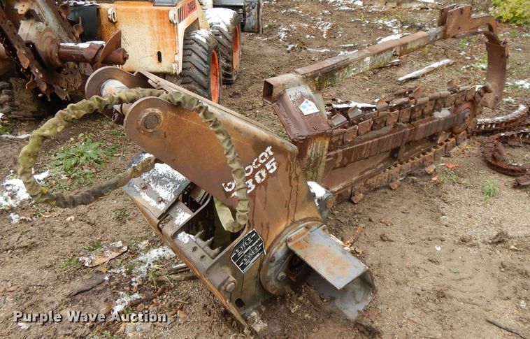 image for item DH3367 1989 Bobcat 3023  trencher