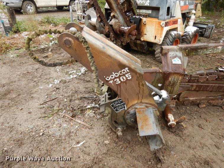 image for item DH3367 1989 Bobcat 3023  trencher