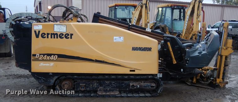 image for item DH3370 2005 Vermeer D24X40 Series II  directional boring unit