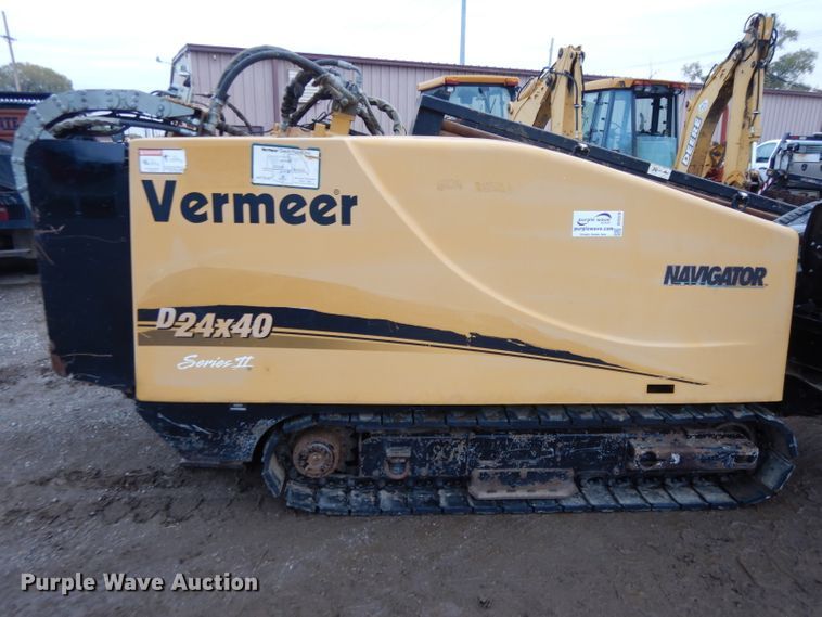 image for item DH3370 2005 Vermeer D24X40 Series II  directional boring unit
