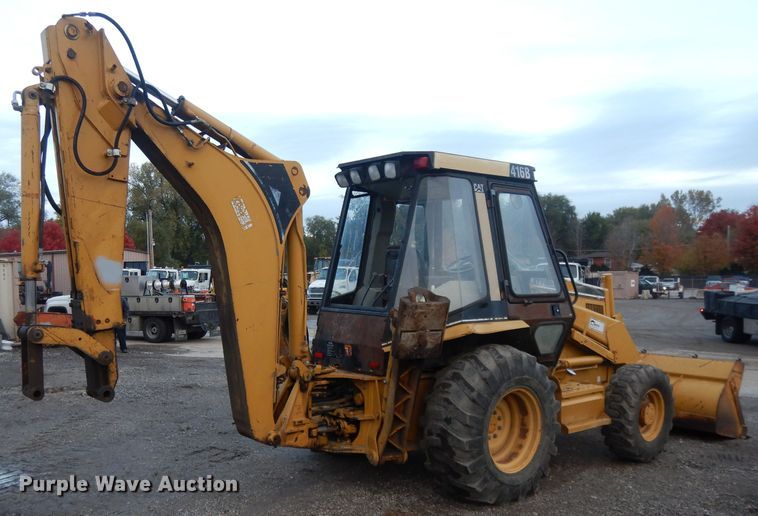 image for item DH3373 1996 Caterpillar 416B  backhoe