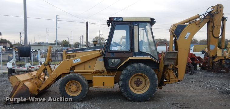 image for item DH3373 1996 Caterpillar 416B  backhoe