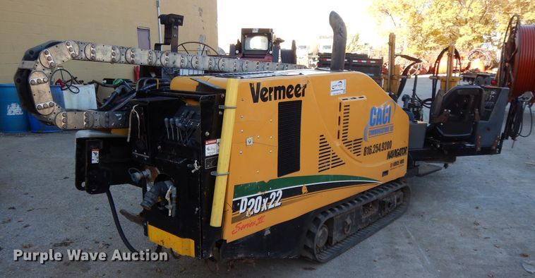 image for item DH3410 2012 Vermeer D20X22 Series II  directional boring unit