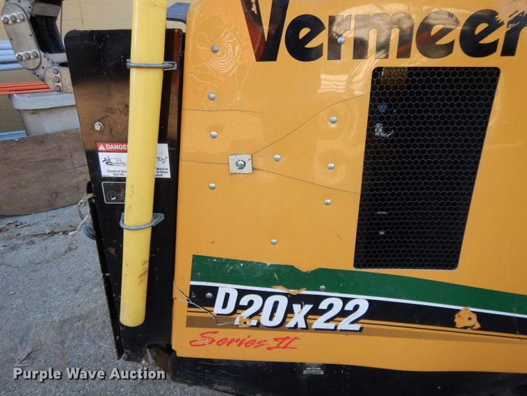 image for item DH3410 2012 Vermeer D20X22 Series II  directional boring unit