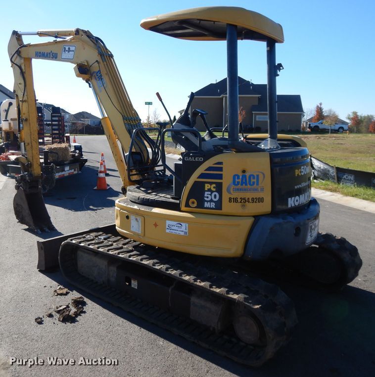 image for item DH3411 2007 Komatsu PC50MR  mini excavator