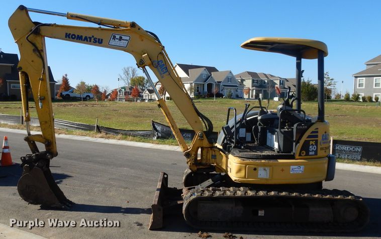 image for item DH3411 2007 Komatsu PC50MR  mini excavator