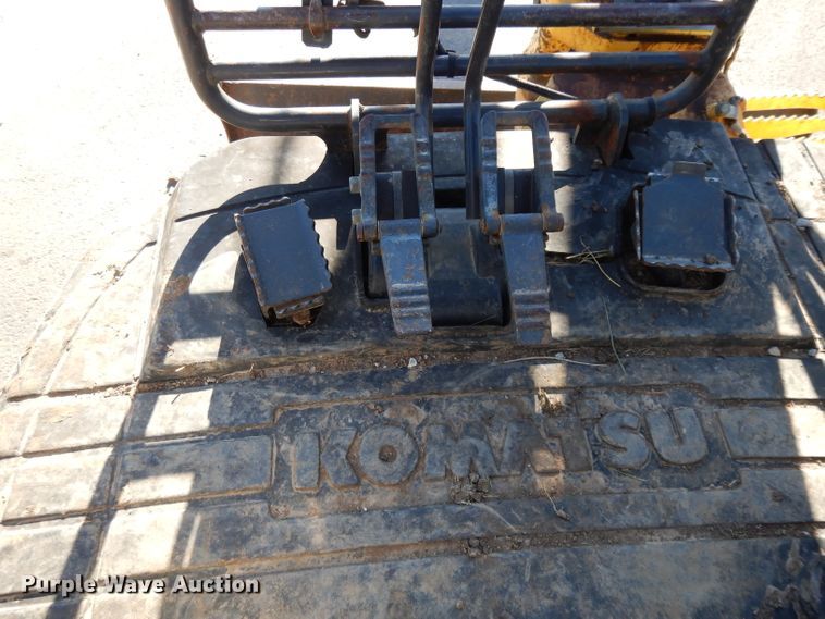 image for item DH3411 2007 Komatsu PC50MR  mini excavator