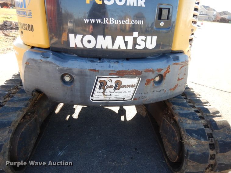 image for item DH3411 2007 Komatsu PC50MR  mini excavator