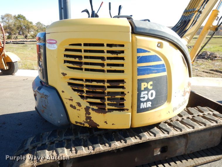 image for item DH3411 2007 Komatsu PC50MR  mini excavator