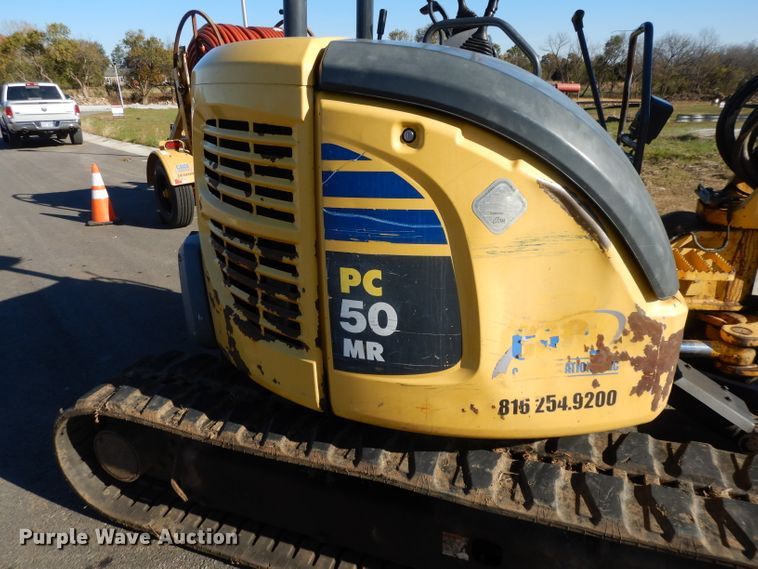 image for item DH3411 2007 Komatsu PC50MR  mini excavator