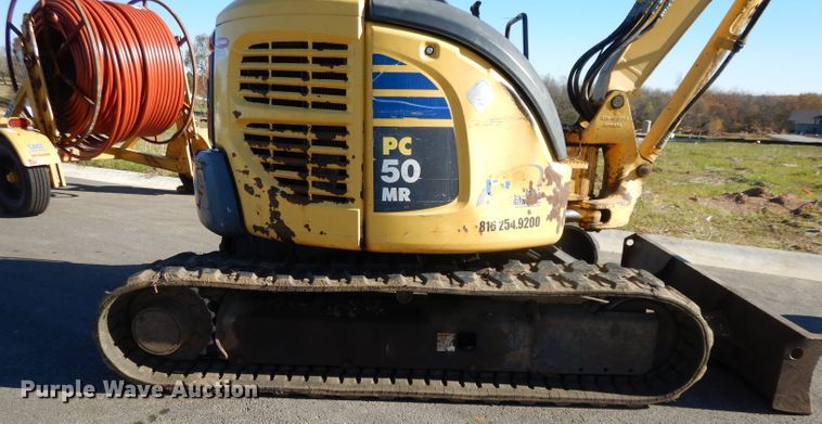 image for item DH3411 2007 Komatsu PC50MR  mini excavator
