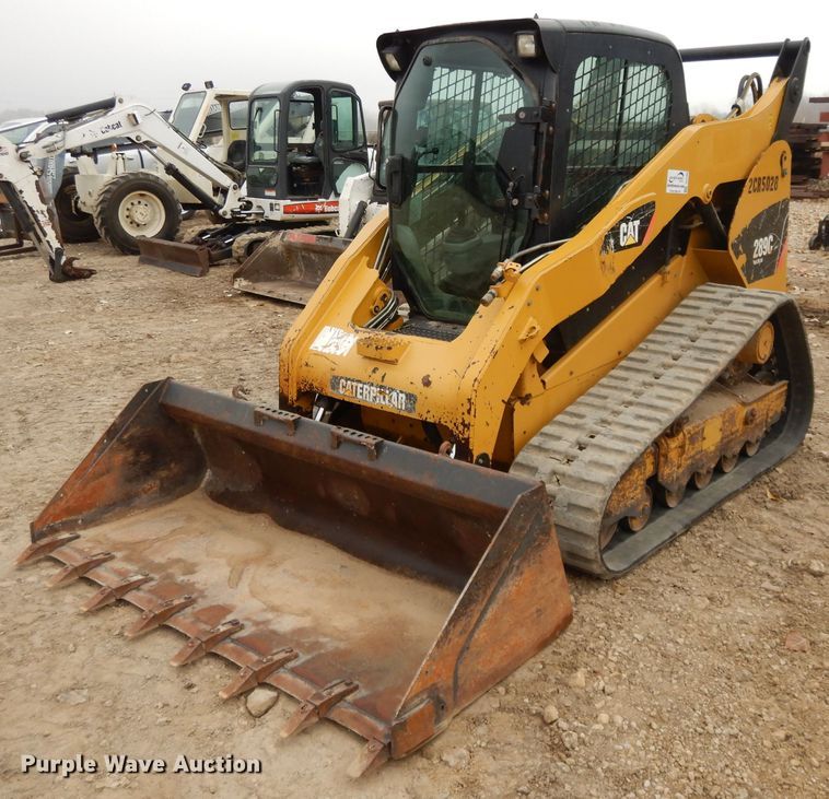 image for item DH3468 2012 Caterpillar 289C  tracked skid steer loader