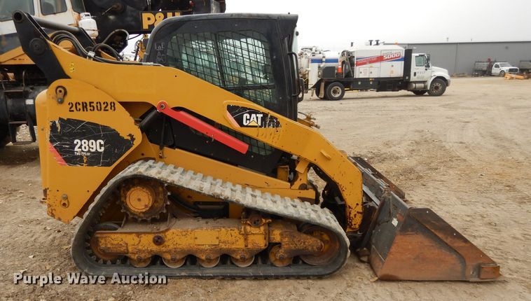 image for item DH3468 2012 Caterpillar 289C  tracked skid steer loader