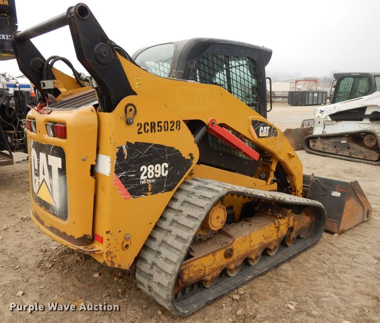 image for item DH3468 2012 Caterpillar 289C  tracked skid steer loader