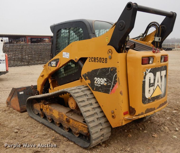 image for item DH3468 2012 Caterpillar 289C  tracked skid steer loader
