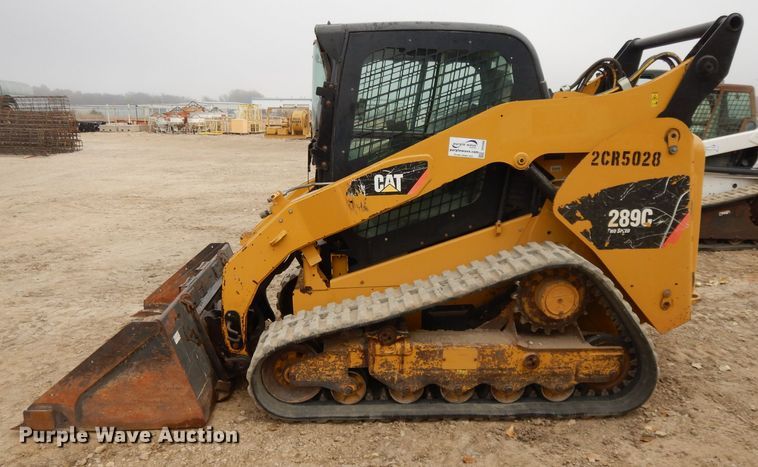 image for item DH3468 2012 Caterpillar 289C  tracked skid steer loader