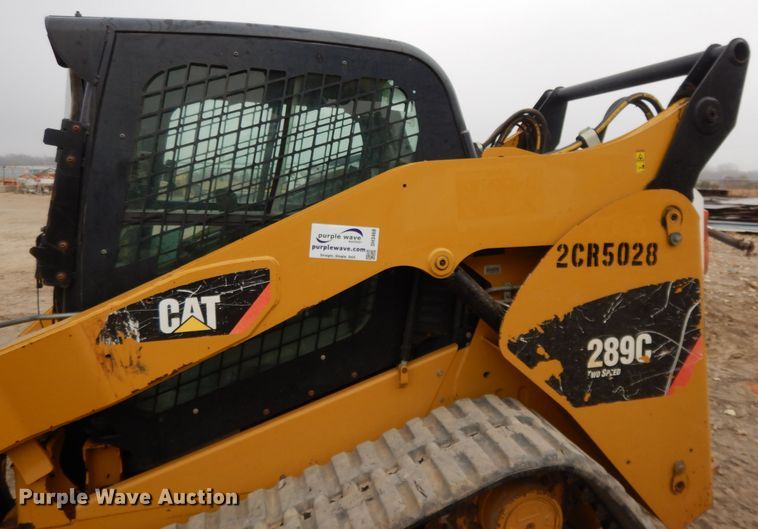 image for item DH3468 2012 Caterpillar 289C  tracked skid steer loader