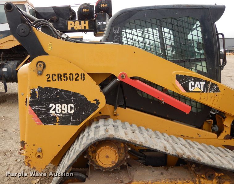 image for item DH3468 2012 Caterpillar 289C  tracked skid steer loader