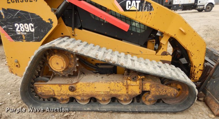 image for item DH3468 2012 Caterpillar 289C  tracked skid steer loader