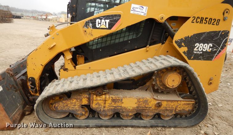 image for item DH3468 2012 Caterpillar 289C  tracked skid steer loader