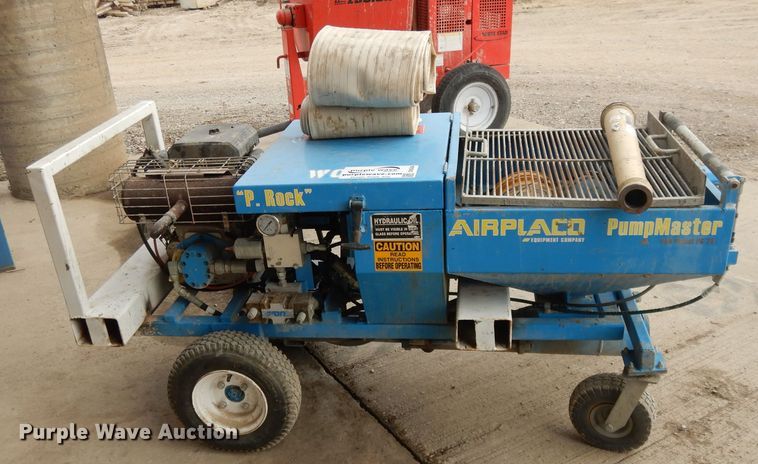 image for item DH3484 Airplaco PG25-10 grout pump