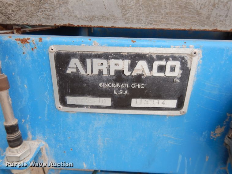 image for item DH3484 Airplaco PG25-10 grout pump