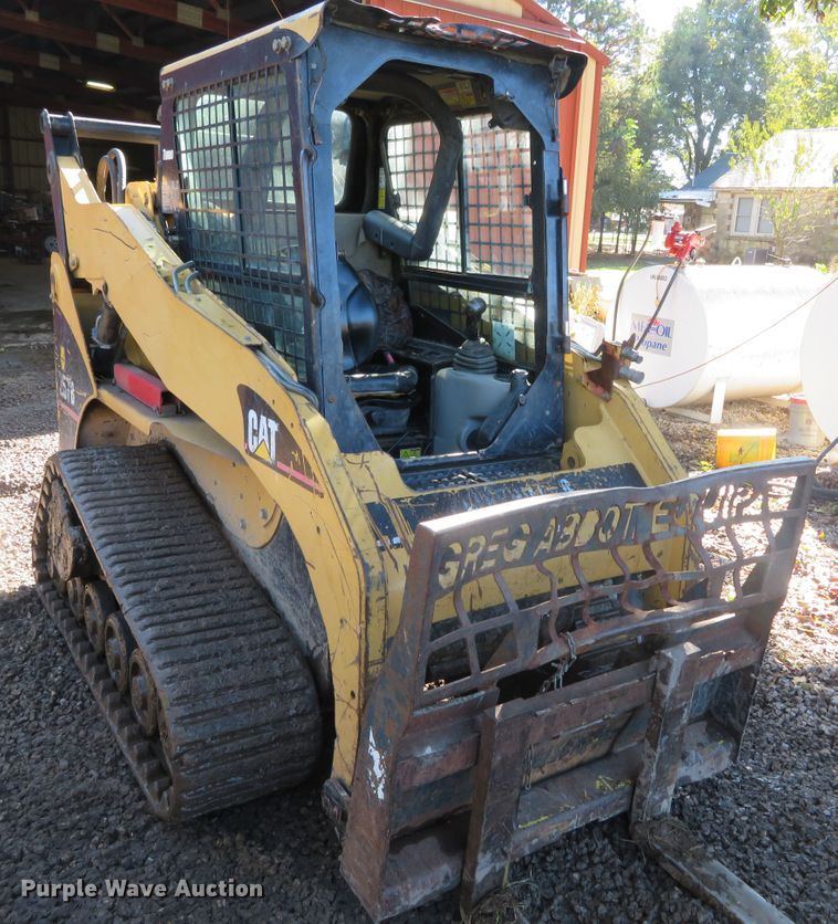 image for item DH3985 2005 Caterpillar 257B  tracked skid steer loader