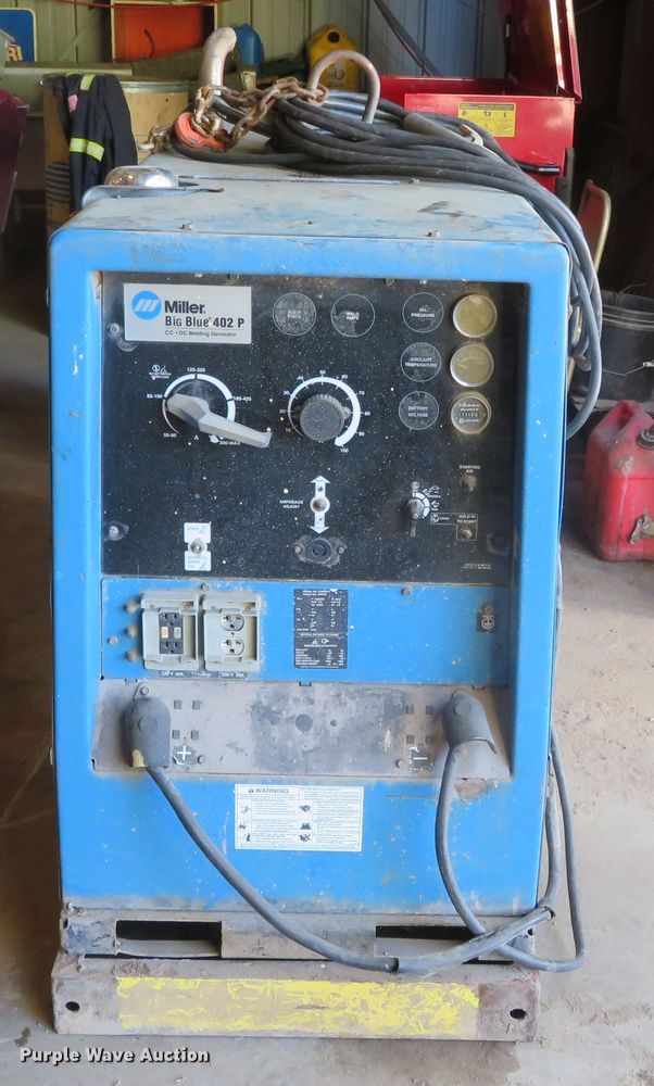image for item DH3994 Miller Big Blue 402P welder