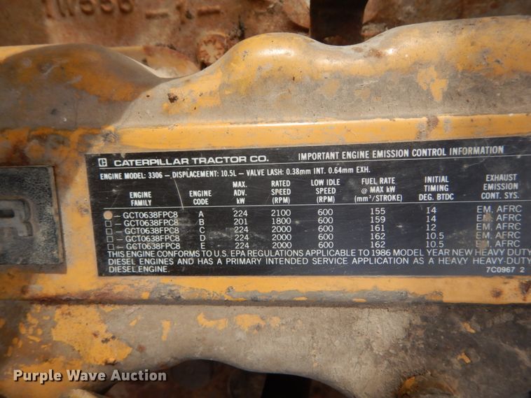 image for item DI1024 1987 Freightliner FLC  dump truck