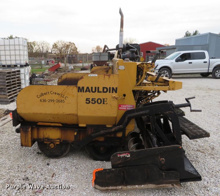 image for item DI3841 Mauldin 550E  paver