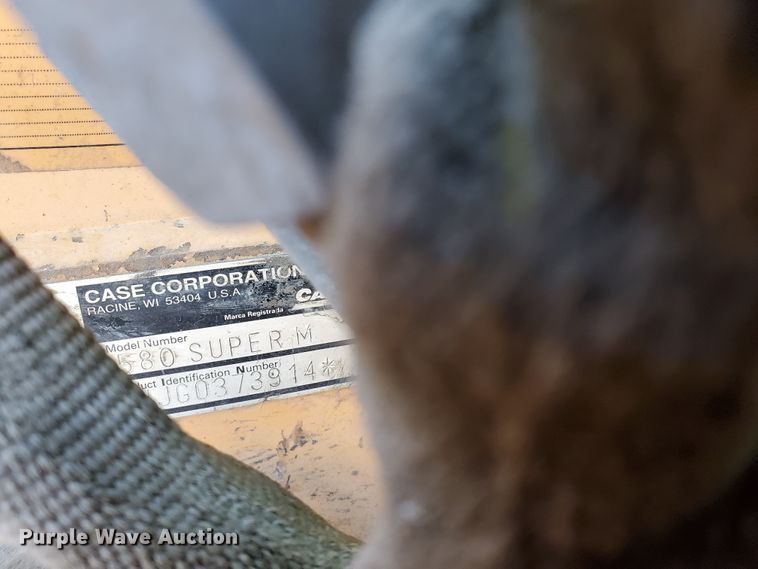 image for item DI5063 2002 Case 580 Super M  backhoe