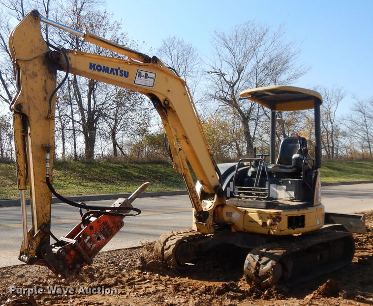 image for item DI8000 2005 Komatsu PC40MR-2  mini excavator