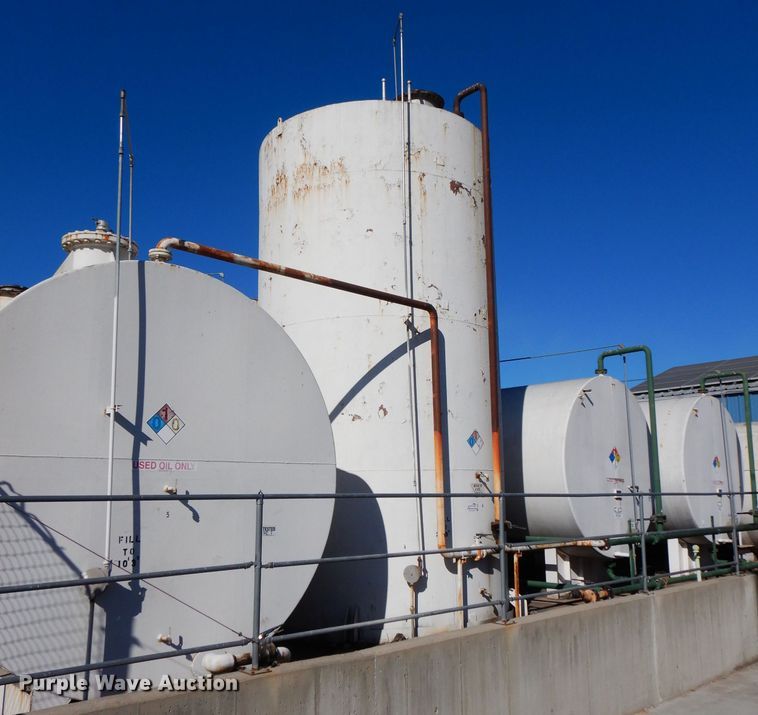 image for item DI8362 15,000 gallon used oil tank