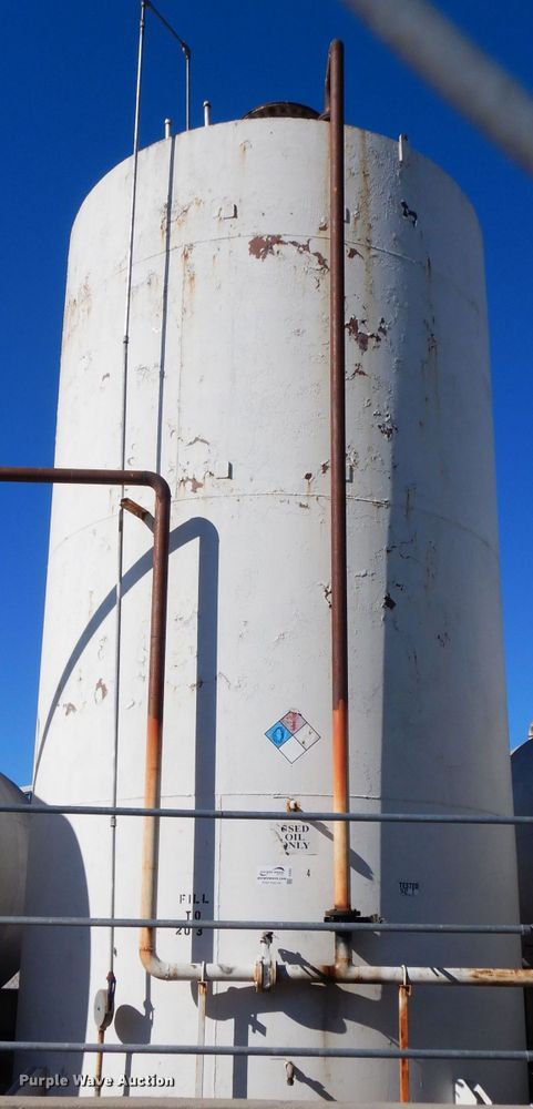 image for item DI8362 15,000 gallon used oil tank